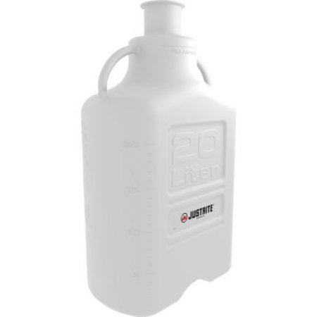 JUSTRITE Justrite 12936 Carboy With 3" Sanitary Neck, PP, 20-Liter 12936